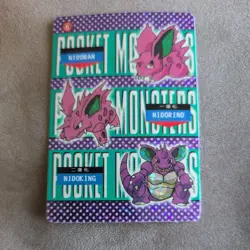 Nidoking #576 - Vintage Pocket Monsters Vending Holo Prism 1999 - Pokemon - Image 1