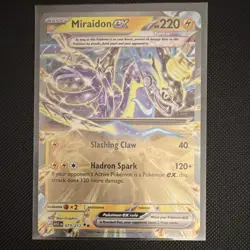 Pokemon Miraidon ex Double Rare Holo 073/217 Ascended Heroes Basic 220 HP - Image 1