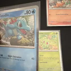 Pokemon Ascended Heroes Pin Collection Starter Promos Totodile Chikorita Tepig - Image 2