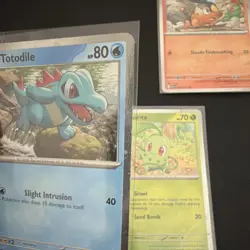 Pokemon Ascended Heroes Pin Collection Starter Promos Totodile Chikorita Tepig - Image 3