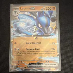 Pokemon Lucario ex Full Art Double Rare Holo 051/131 Sv: Prismatic Evolutions - Image 2