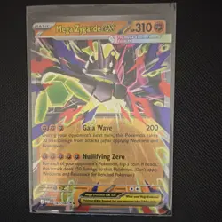 Pokemon Mega Zygarde EX Full Art Holo 047/088 Basic Dragon 310 HP - Image 1