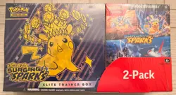 Pokemon Surging Sparks Elite Trainer Box and Booster Bundle Costco - Image 1