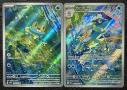 Froakie 088 + Frogadier 089/086 - Illustration Rare - Pokemon TCG: Chaos Rising - Image 1