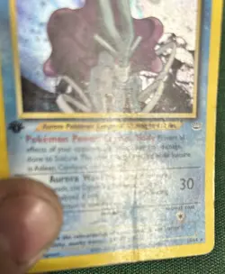 Suicune Pokemon Neo Revelation Holo Rare 14/64 1st Edition - Image 2