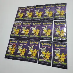 Lot of 15 Packs Pokemon TCG Halloween Trick or Trade Booster Bundle NEW - Image 1