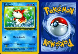 GOLDEEN 53/64 COMMON JUNGLE POKEMON UNLIMITED NM - Image 3