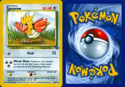 SPEAROW 62/64 COMMON JUNGLE POKEMON UNLIMITED LP - Image 3