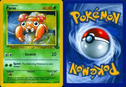 PARAS 59/64 COMMON JUNGLE POKEMON UNLIMITED LP - Image 3
