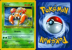 PARAS 59/64 COMMON JUNGLE POKEMON UNLIMITED LP - Image 3