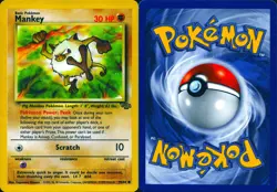 MANKEY 55/64 COMMON JUNGLE POKEMON UNLIMITED LP - Image 3