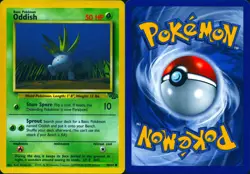 ODDISH 58/64 COMMON JUNGLE POKEMON UNLIMITED LP - Image 3