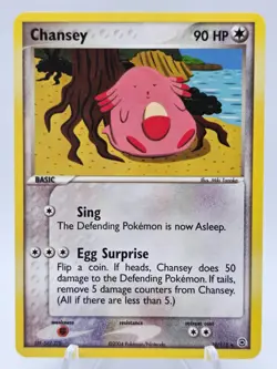 Chansey 19/112 Pokemon TCG EX FireRed & LeafGreen Regular - Image 1