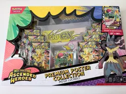 Pokemon Mega Evolution: Ascended Heroes - Premium Poster Collection (Lucario) - Image 1