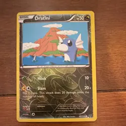 Dratini - Common - Reverse Holo - Roaring Skies - Pokemon TCG - 49/108 - HP 50 - Image 1