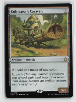 Cultivator's Caravan 0670 Foundations FDN MTG Magic - Image 1