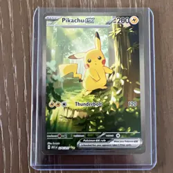 Pokemon Ascended Heroes Forest Pikachu ex 276/217 SIR. NM Pack Fresh. - Image 1