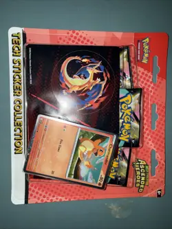 Pokemon Mega Evolution Ascended Heroes Tech Sticker Collection Charmander - Image 2