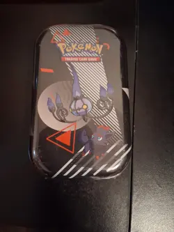 Pokemon TCG S&V Black Bolt White Flare Unova Mini Tin Chandelure Zorua - Image 1