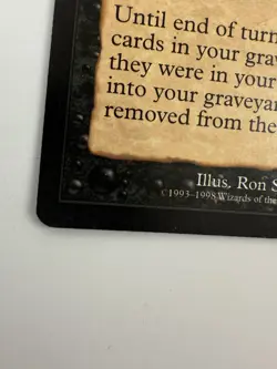 Yawgmoth's Will Urza's Saga LP Mtg Vintage Magic The Gathering Reserve List - Image 2