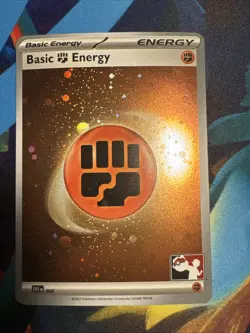 Pokemon Prize Pack Series 5 Fighting Energy Holo Play! Stamped 006 - Image 1