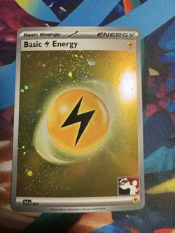 Pokemon Prize Pack Series 5 Lightning Energy Holo Play! Stamped 004 - Image 1