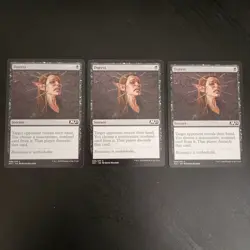 Duress #96 Set of 3 [Core Set 2021] Regular MTG [x3] - Near Mint - Image 1