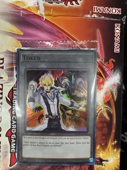 Token: Jack & Red Dragon Archfiend TKN5-EN043 Blazing Dominion Unlimited Sealed - Image 1