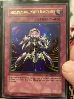 Yugioh ! Interdimensional Matter Transporter DR1-EN214 Unlimited - Image 2