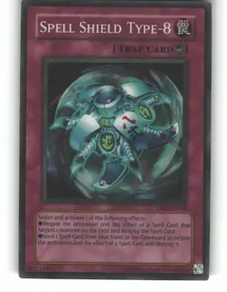 Spell Shield Type-8 DR1-EN098 Super Rare Dark Revelation Volume 1 Yu-Gi-Oh MP - Image 1