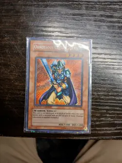 YUGIOH OBNOXIOUS CELTIC GUARD CT1-EN006 SECRET LIMITED ED LP - Image 1