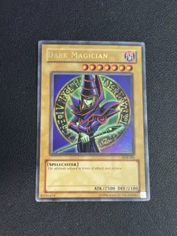 Dark Magician - LOB-005 - Ultra Rare - Unlimited Edition NM Yugioh Legend of Blu - Image 1