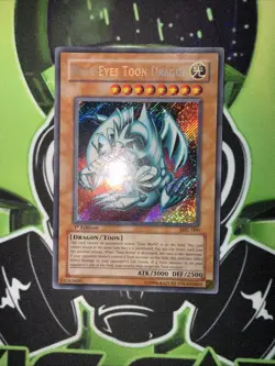 Blue-Eyes Toon Dragon mrl-000 1st Edition (LP) Secret Rare Yu-Gi-Oh! (NA) - Image 2