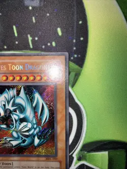 Blue-Eyes Toon Dragon mrl-000 1st Edition (LP) Secret Rare Yu-Gi-Oh! (NA) - Image 5