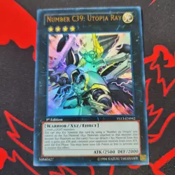 Number C39: Utopia Ray YS13-EN042 Super Starter: V for Victory Yu-Gi-Oh LP - Image 1