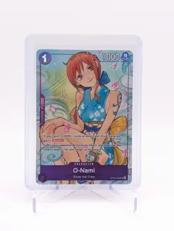 One Piece TCG O-NAMI OP05-062 UC Foil PROMO Illus. Box Vol. 1 BC0325 - Image 1