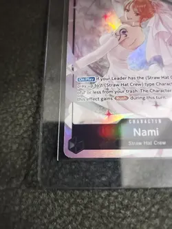 2026 One Piece TCG English OP15-086 - Nami Alt Art Parallel Wedding Texture Foil - Image 2