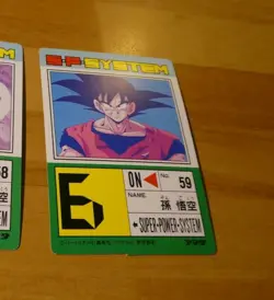 DRAGON BALL Z DBZ AMADA PP PART 13 CARD REG REGULAR CARTE 521 MADE IN JAPAN ** - Image 2