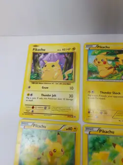 Pokemon Pikachu Lot Of 9 TCG Cards Played BX99 - Image 2