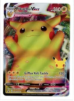 Pikachu VMAX SWSH062 Promo Pokemon Card - Image 1