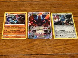 Pokemon TCG Lucario Lot VSTAR Black Star Promo Card SWSH29 63 and 79 - Image 1