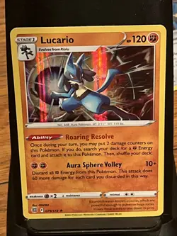 Pokemon TCG Lucario Lot VSTAR Black Star Promo Card SWSH29 63 and 79 - Image 4