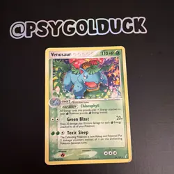 Pokemon Card - Venusaur - EX Crystal Guardians - Holo Rare - 28/100 LP A35 - Image 1