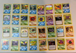 Pokemon - 1999 - Lot of 32 Cards- 1st Edition Uncommon/Common Fossil Set - Image 1