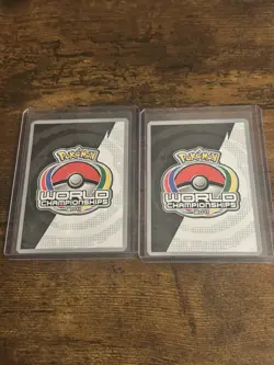 Suicune & Entei Legend 2011 World Championship 94 95/95 Pair Promo Pokemon Cards - Image 2
