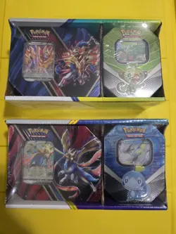 Pokemon Legends of Galar Trading Card Game Sams Club Lot 4 Tins 820650807107 - Image 1