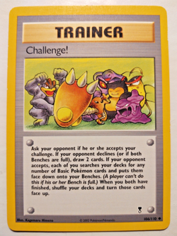 CHALLENGE! 106/110 - Legendary Collection - Trainer - Pokemon Card - NM - Image 1