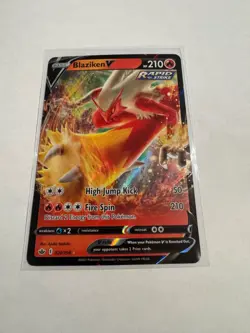 Chilling Reign Blaziken V Ultra Rare 20/198 Pokemon Card NM - Image 1