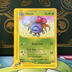 Gloom 78/165 Non-Holo Expedition Pokemon Card LP - Image 3