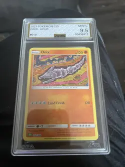 Pokemon Onix 010/034 Trading Card Game Classic Holo AGS MINT 9.5 - Image 1